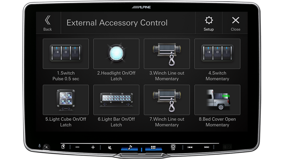 ALPINE 8-Input Accessory Controller Module - KAC-001