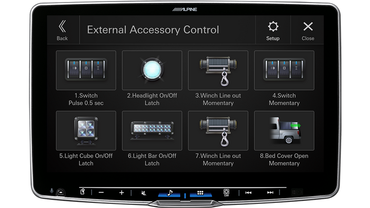 ALPINE 8-Input Accessory Controller Module - KAC-001
