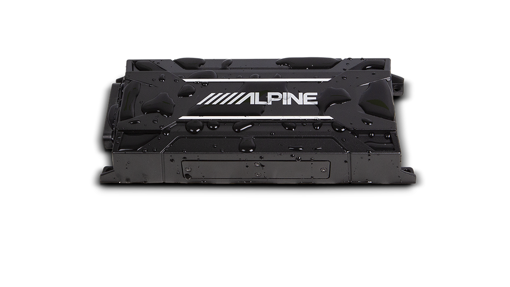 ALPINE Kta-30Mw Weather Resistant Powerpack Amplifier - KTA-30FW