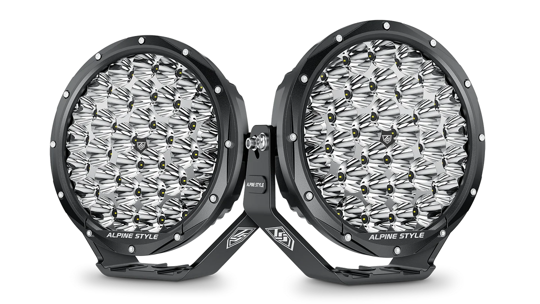 ALPINE 9-Inch ExpeditionUltra High Output LED Spotlight -LXR-UX9