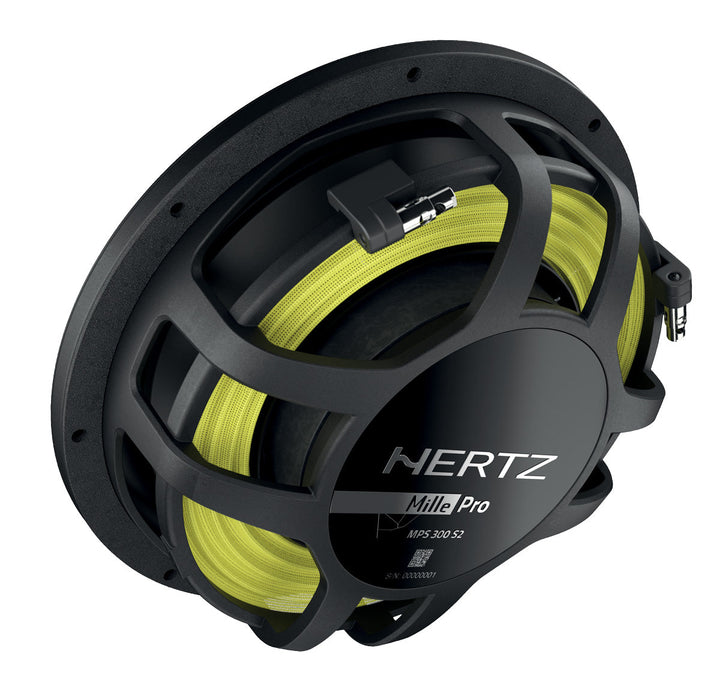 HERTZ Mille Pro 12" 1000W 4 Ohm Svc Shallow Subwoofer (Mps 300 S4)