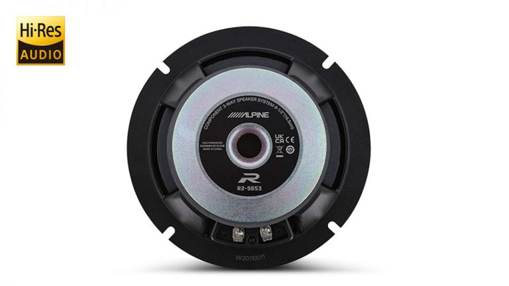 ALPINE Next-Generation 6-1/2 (16.5Cm) 2-Way Component Pro Edition Speakers - R2-S652