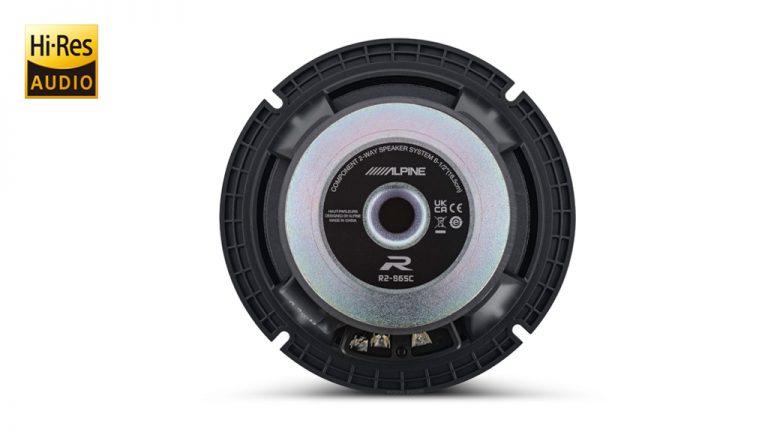 ALPINE R-Series 6.5" (16.5cm) 2-Way Component Speakers – High Performance Audio – R2-S65C