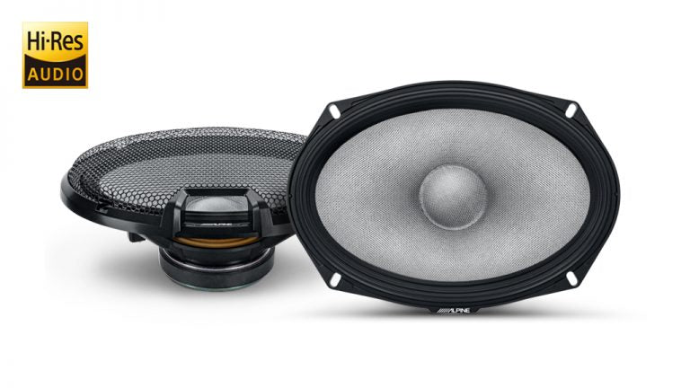 ALPINE Next-Generation 6X9(16 X 24Cm) Component 2-Way R-Series Speakers - R2-S69C