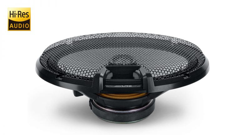 ALPINE Next-Generation 6X9 (16Cm X 24Cm) 2-Way Coaxial R-Series Speakers - R2-S69