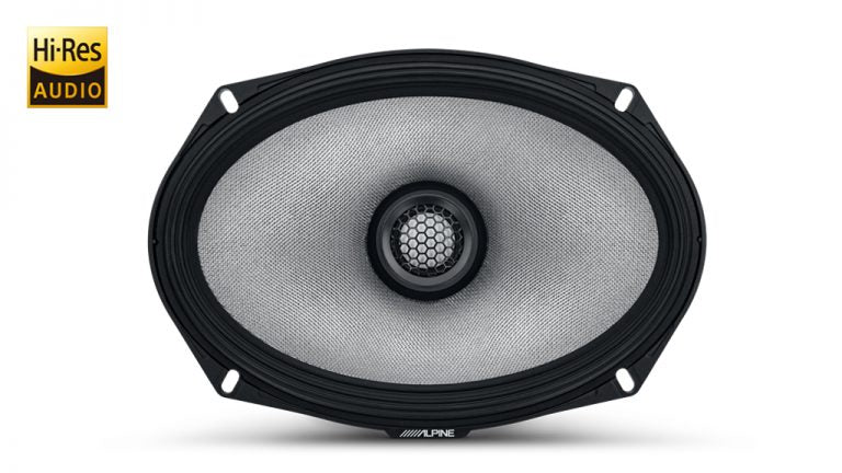 ALPINE Next-Generation 6X9 (16Cm X 24Cm) 2-Way Coaxial R-Series Speakers - R2-S69