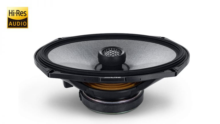 ALPINE Next-Generation 6X9 (16Cm X 24Cm) 2-Way Coaxial R-Series Speakers - R2-S69