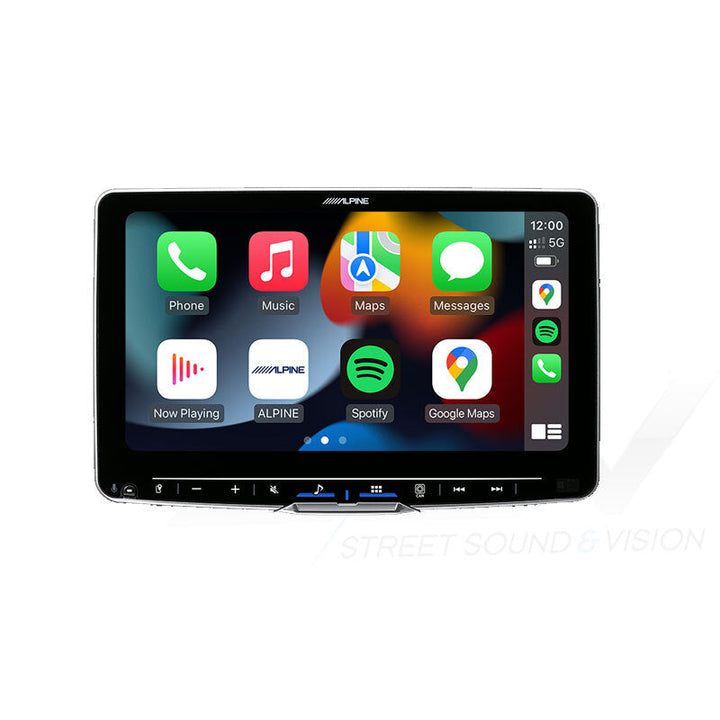 ALPINE Halo9 9” High-Res Audio Receiver with Wireless Apple CarPlay / Wireless Android Auto / HDMI / USB / Dual Camera / Bluetooth / Hi-Res Audio Wireless // DAB+ Suitable for Ford Ranger PX II/III-iLX-F509A Ranger