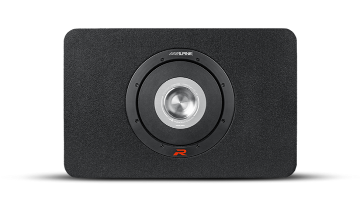 ALPINE R-Series 12" Shallow Profile Enclosure 2 Ohm Subwoofer RS-SB12