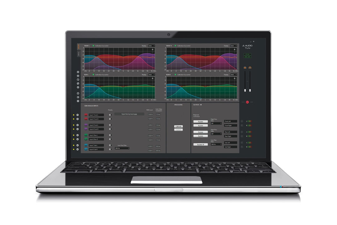 JL AUDIO Oem Integration Dsp With Automatic Time Correction And Digital Eq (8-Channel Inputs/4-Channel Stereo + 2 Subwoofer Rca Outputs) -FIX-86