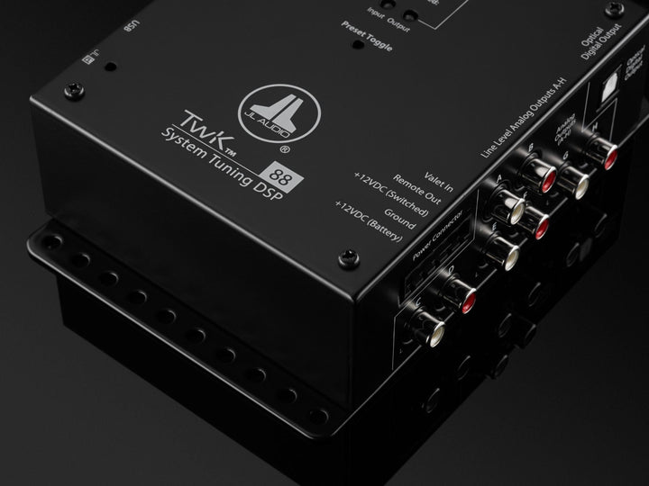 JL AUDIO System Tuning Dsp Controlled By Tün Software, 8-Channel Analog &amp; Digital Inputs / 8-Ch. Analog Outputs -TWK-88