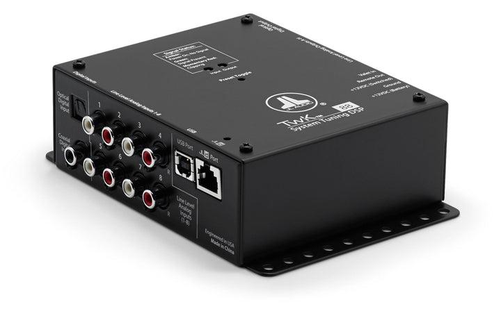JL AUDIO System Tuning Dsp Controlled By Tün Software, 8-Channel Analog &amp; Digital Inputs / 8-Ch. Analog Outputs -TWK-88