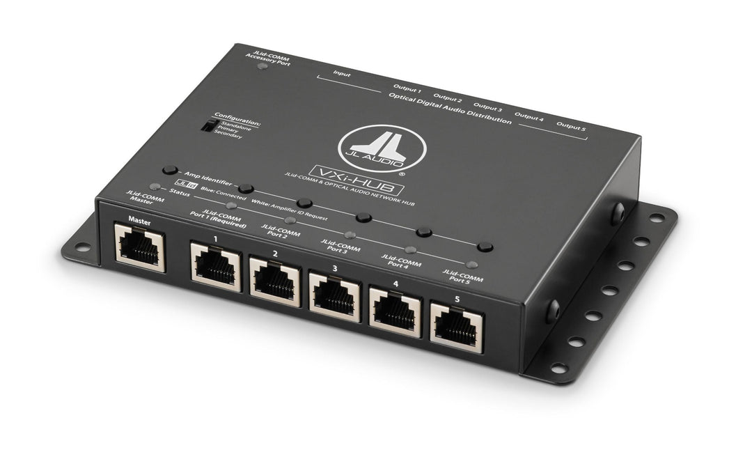 JL AUDIO Optical Audio Network Hub To Suit  Vxi Amplifiers - VXi-HUB