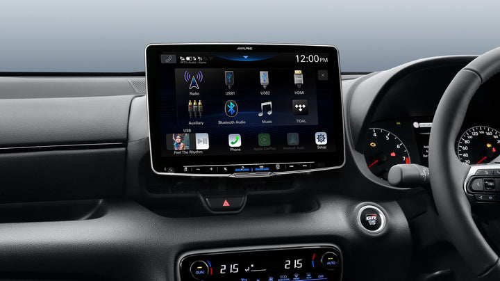 ALPINE Halo 11” High-Res Audio Receiver With Wireless Apple Carplay / Wireless Android Auto / Hdmi / Usb / Dual Camera / Bluetooth / Hi-Res Audio Wireless // Dab+ Suitable For Gr-Yaris - YARIS-GR20-F511A