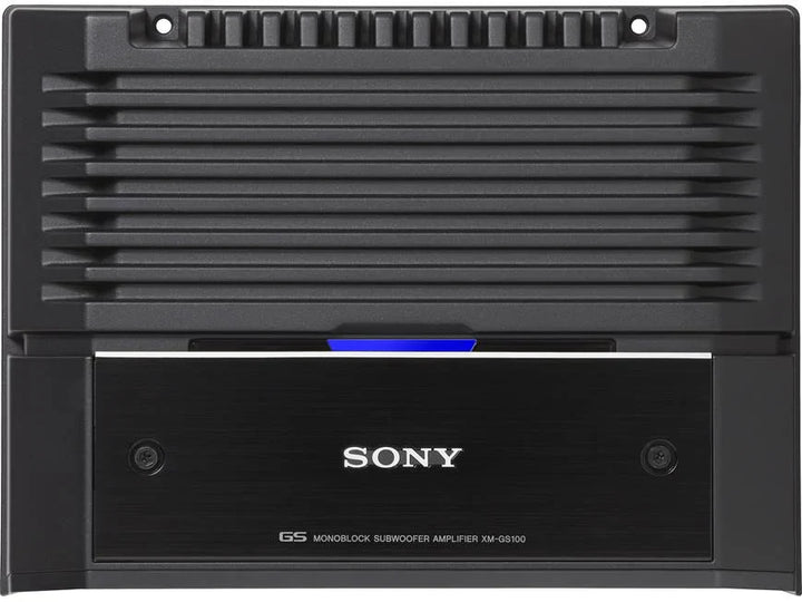 SONY Mono subwoofer amplifier  600 watts RMS x 1 at 2 ohms - XMGS100
