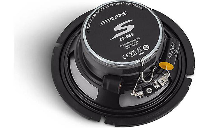 ALPINE S2-Series 6.5" 2 Way Coaxial Speakers - S2-S65