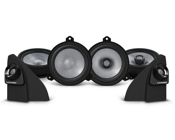 ALPINE R2-Series 6.5" 2-Way Premium Speaker System Upgrade fits Hilux AN120 2015-2020 HL15-R265