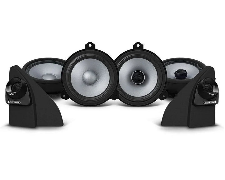 ALPINE S2-Series 6.5" 2-Way Hi-Resolution Audio Upgrade Fits Hilux 2015-On - HL15-S265