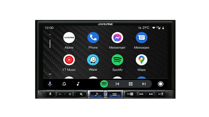 ALPINE 7” High-Res Audio Receiver with Wireless Apple CarPlay / Wireless Android Auto / HDMI / USB / Dual Camera / Bluetooth / Hi-Res Audio Wireless // DAB+ – Suitable for VE Commodore Series-1 Commodore-VES1G4-507A