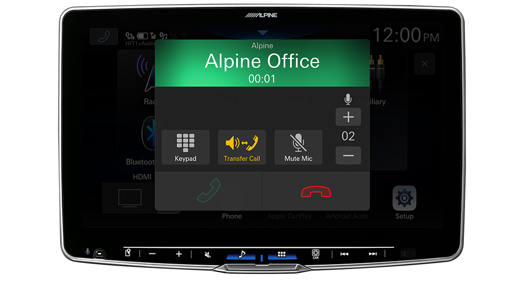 ALPINE Halo11 11” High-Res Audio Receiver with Wireless Apple CarPlay / Wireless Android Auto / HDMI / USB / Dual Camera / Bluetooth / Hi-Res Audio Wireless // DAB+ Suitable for Toyota Hilux N80 1st &amp; 2nd Gen (2015-2020)-iLX-F511A Hilux