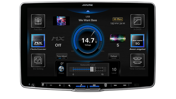 ALPINE Halo 11” High-Res Audio Receiver With Wireless Apple Carplay / Wireless Android Auto / Hdmi / Usb / Dual Camera / Bluetooth / Hi-Res Audio Wireless // Dab+ Suitable For Gr-Yaris - YARIS-GR20-F511A