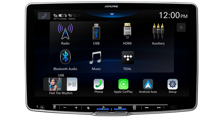 ALPINE Halo11 11” High-Res Audio Receiver with Wireless Apple CarPlay / Wireless Android Auto / HDMI / USB / Dual Camera / Bluetooth / Hi-Res Audio Wireless // DAB+ Suitable for Toyota Hilux N80 1st &amp; 2nd Gen (2015-2020)-iLX-F511A Hilux