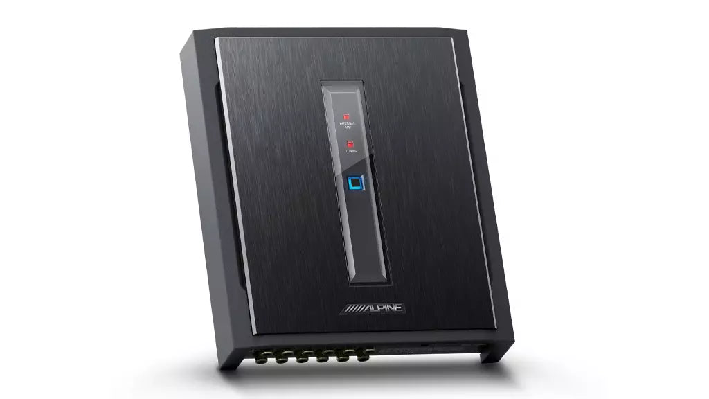 ALPINE 8Ch Amplifier 4 X 25 / 4 X 50 - Dsp Processor - PXE-X800