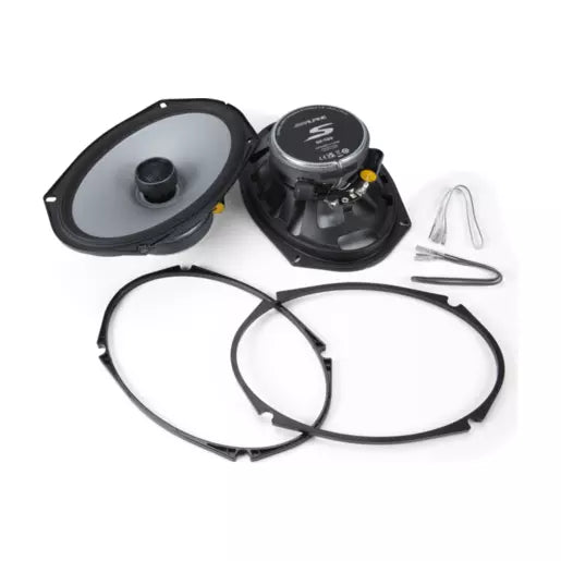 ALPINE S2-Series 6" X 9" 2 Way Coaxial Speakers - S2-S69