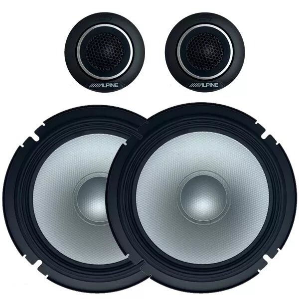 ALPINE S2-Series 6.5" Component Speakers - S2-S65C