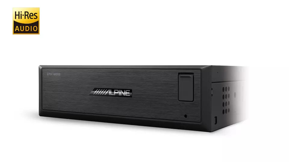 ALPINE Hi-Res Audio Digital Media Player With Bluetooth Audio And Dual Usb - UTX-M08S