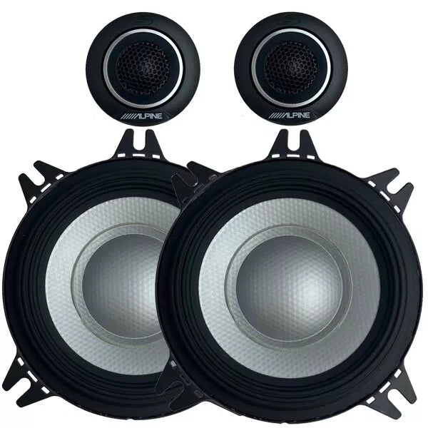 ALPINE S2-Series 4" Component Speakers - S2-S40C