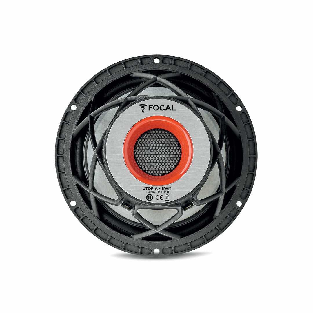 FOCAL 8” Midbass Driver Utopia M, 100W Rms 4 Ohm 45Hz - 5Khz 8WM 8” (each)