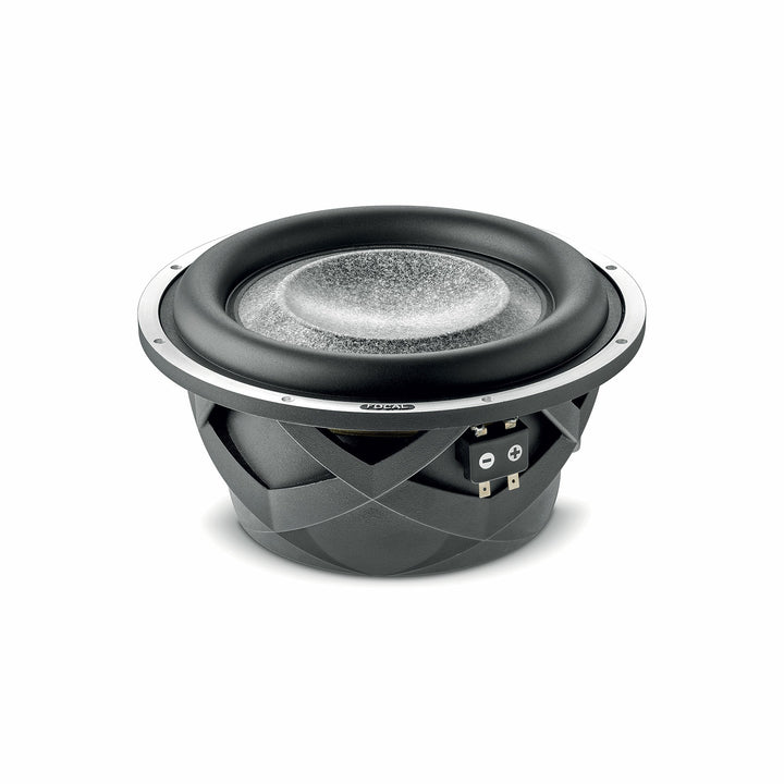 FOCAL 10” Subwoofer Utopia M, 400W Rms Dual 4Ohm, For Sealed Only Enclosure 10-15L, 25Hz - 800Hz 10WM 10” (each)